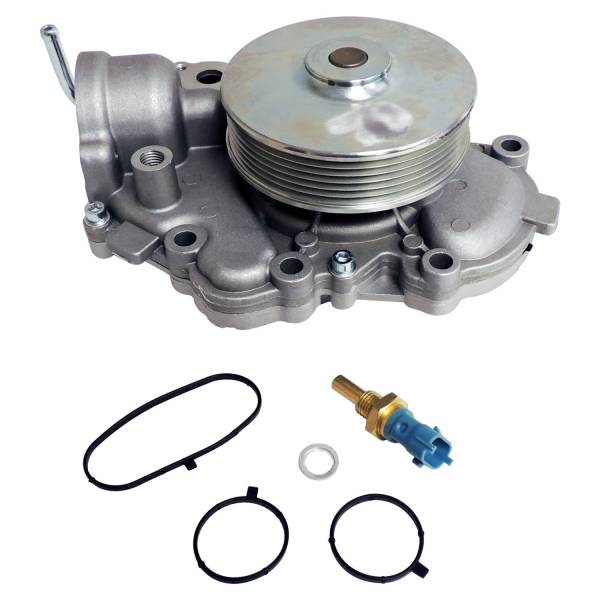 Crown Automotive Jeep Replacement - Crown Automotive Jeep Replacement Water Pump Incl. Coolant Temperature Sensor And Gaskets  -  68211202AB - Image 1