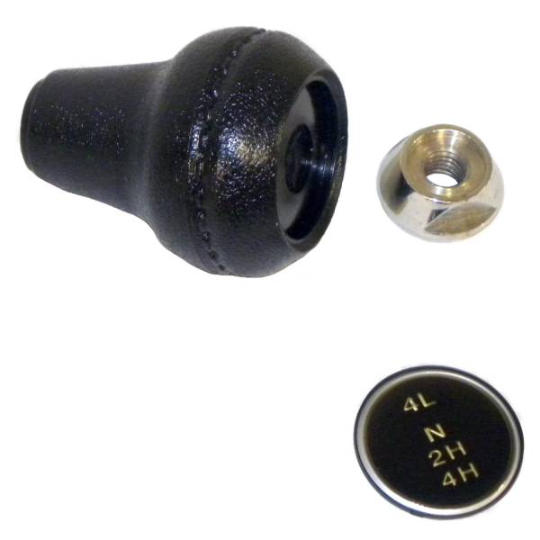 Crown Automotive Jeep Replacement - Crown Automotive Jeep Replacement Transfer Case Shift Knob Kit  -  3241430K - Image 1