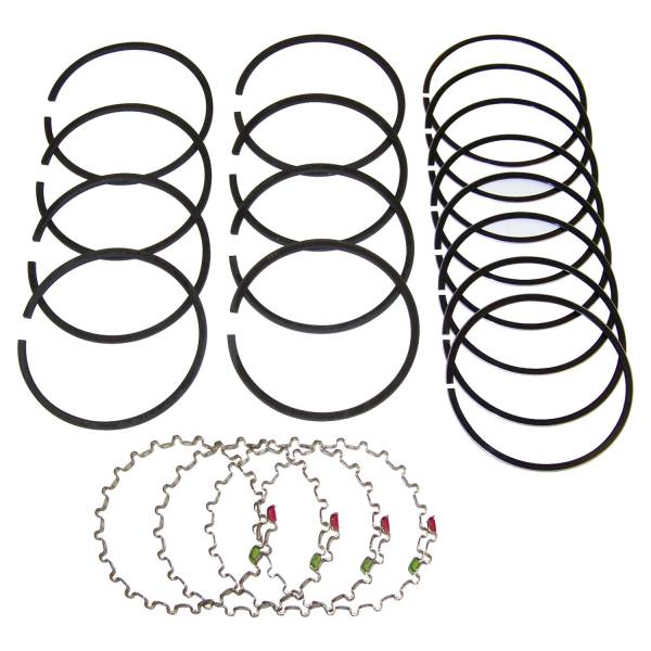 Crown Automotive Jeep Replacement - Crown Automotive Jeep Replacement Engine Piston Ring Set .040 Oversized  -  941889 - Image 1