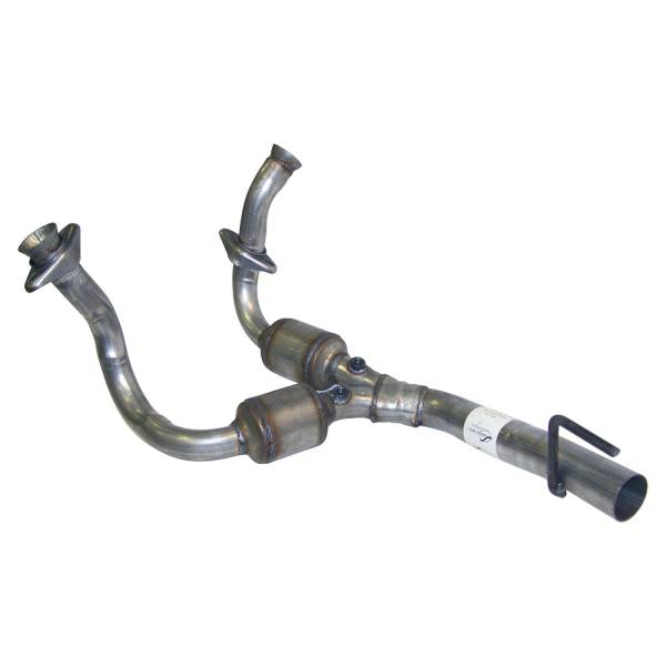 Crown Automotive Jeep Replacement - Crown Automotive Jeep Replacement Catalytic Converter Contains 2 Converters In 1 Y Pipe  -  52101093AB - Image 1