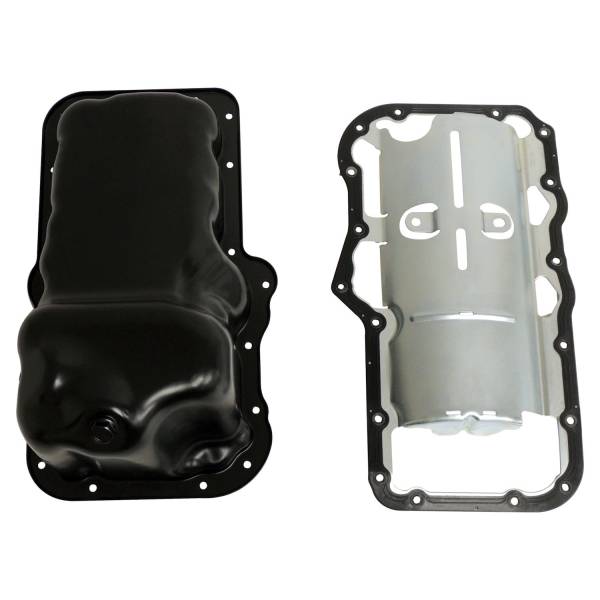 Crown Automotive Jeep Replacement - Crown Automotive Jeep Replacement Engine Oil Pan Kit Incl. Oil Pan/Oil Pan Gasket  -  53021779K - Image 1