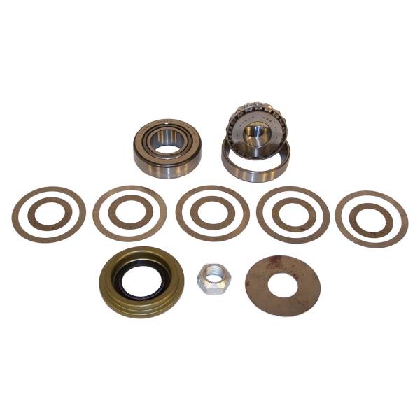 Crown Automotive Jeep Replacement - Crown Automotive Jeep Replacement Pinion Bearing Kit Front Incl. Bearings/Seal/Slinger/Nut/Shims For Use w/Dana 30  -  D30EPBK - Image 1