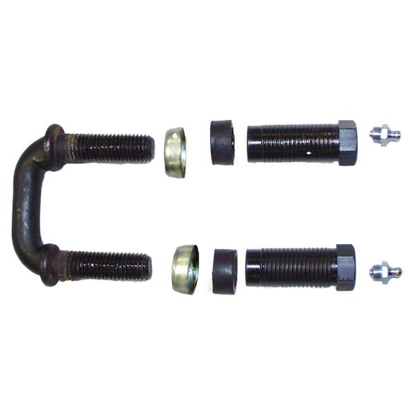 Crown Automotive Jeep Replacement - Crown Automotive Jeep Replacement Leaf Spring Shackle Kit Varies With Application Incl. Shackle/Bushings/Seals/Grease Fittings  -  J0802061 - Image 1