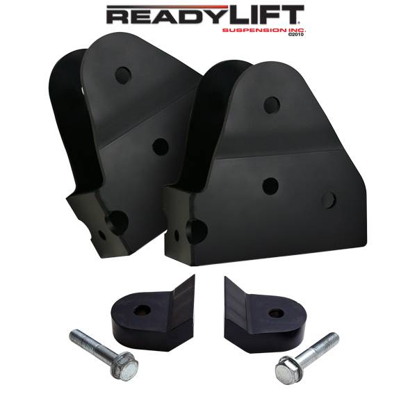 ReadyLift - ReadyLift Radius Arm Bracket Kit Lift Height 3.5 in. Incl. Two Brackets Two 1 in. Lower Coil Spring Spacers Hardware And Instructions For Use w/PN[66-2095] - 67-2550 - Image 1