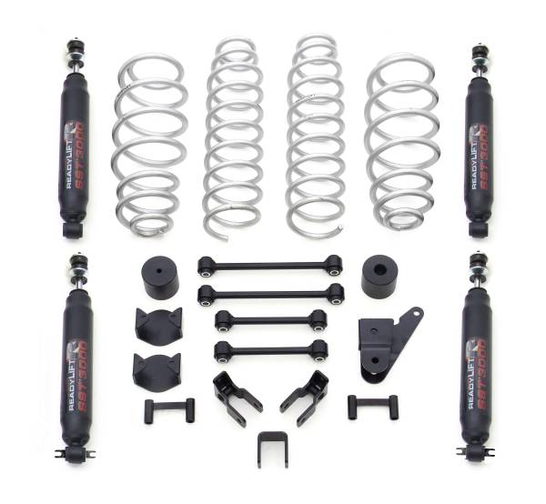 ReadyLift - ReadyLift SST® Lift Kit w/Shocks 4.0 in. Front/3.0 in. Rear Lift Incl. Coil Springs SST3000 Shocks - 69-6401 - Image 1