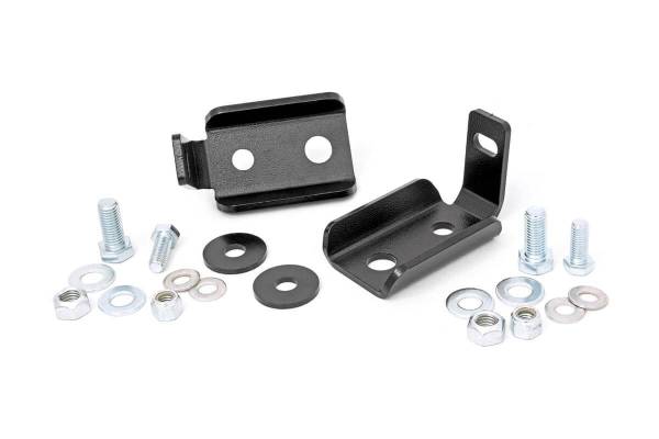 Rough Country - Rough Country Shock Relocation Brackets Front Incl. Hardware - 1020 - Image 1