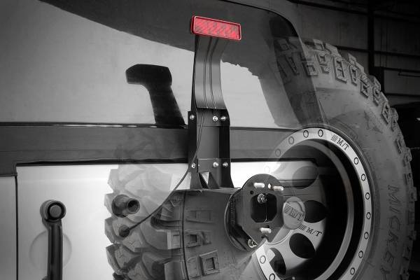Rough Country - Rough Country Third Brake Light Extension Incl. Brake Light Extension Bracket And Hardware Clears Up To 35 in. Spare Tire Retains Factory Brake Light - 1171 - Image 1