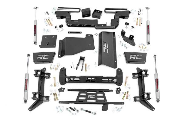 Rough Country - Rough Country Suspension Lift Kit w/Shocks 6 in. Lift Kit Premium N3 Series Shocks Incl. Hardware - 16130 - Image 1