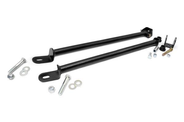 Rough Country - Rough Country Kicker Bar Kit For 4-6 in. Lift Incl. Mounting Brackets Hardware - 1875BOX4 - Image 1