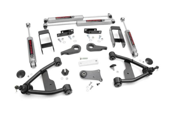 Rough Country - Rough Country Suspension Lift Kit w/Shocks 2.5 In Lift Kit Incl. Hardware 4 Premium N2.0 Series Shocks - 24230 - Image 1