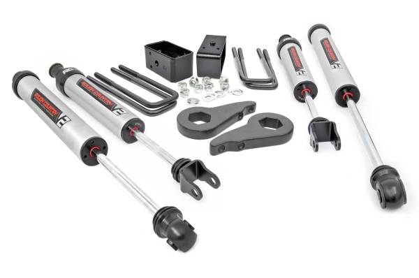 Rough Country - Rough Country Leveling Kit 1.5 - 2.5 in. Lift w/V2 Shocks - 28370 - Image 1