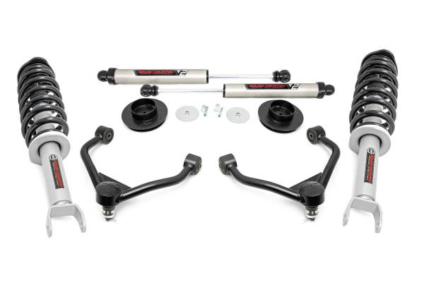 Rough Country - Rough Country Bolt-On Lift Kit w/Shocks 3 in. Lift w/N3 Struts And Rear V2 Shocks - 31271 - Image 1