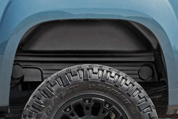 Rough Country - Rough Country Wheel Well Liner Rear Pair Incl. Mounting Hardware Polyethylene Plastic - 4207 - Image 1