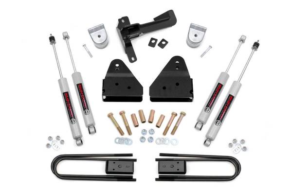 Rough Country - Rough Country Suspension Lift Kit w/Shocks 3 in. Lift - 509.20 - Image 1