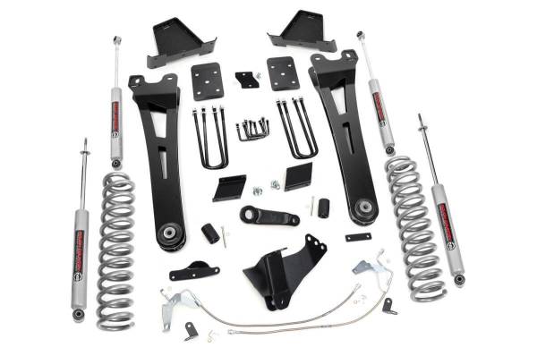 Rough Country - Rough Country Radius Arm Lift Kit w/Shocks 6 in. Lift - 542.20 - Image 1