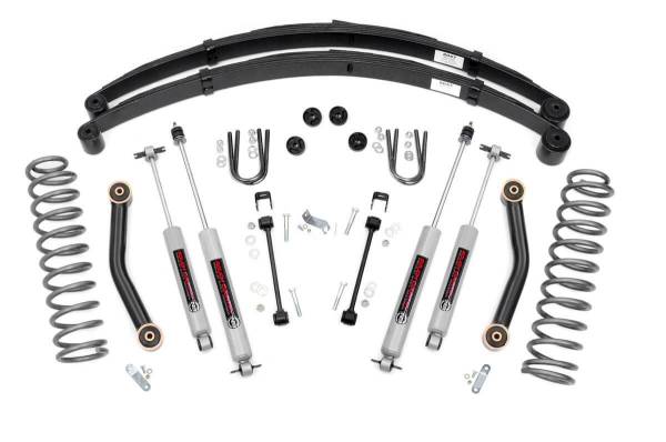 Rough Country - Rough Country Suspension Lift Kit w/Shocks 4.5 in. Lift - 633N2 - Image 1