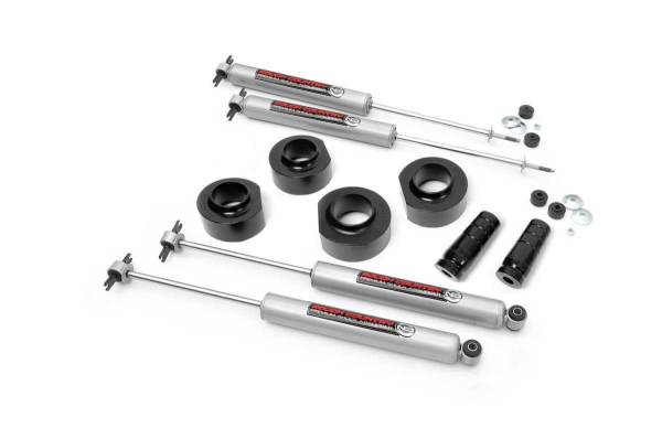 Rough Country - Rough Country Suspension Lift Kit w/Shocks 1.5 in. Easy Bolt-On installation Incl. Hardware Premium N3 Series Shocks - 68530 - Image 1