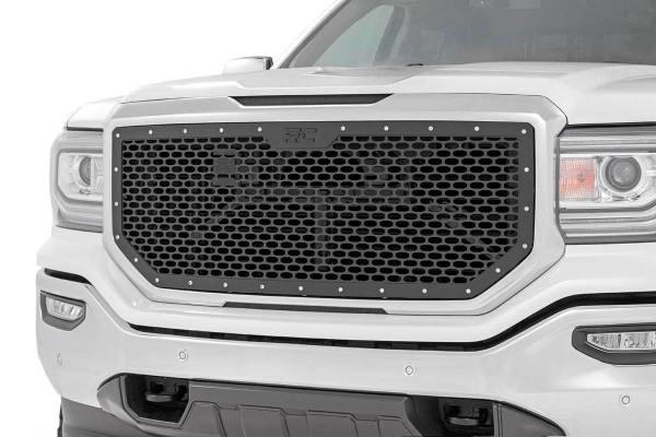 Rough Country - Rough Country Mesh Grille Incl. Outer Grille Inner Grille Mounting Brackets Mounting Hardware - 70156 - Image 1