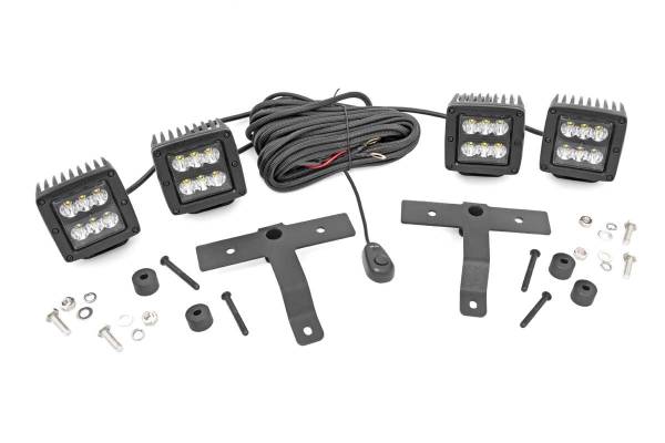 Rough Country - Rough Country LED Light Pod Kit Black Series - 70822 - Image 1