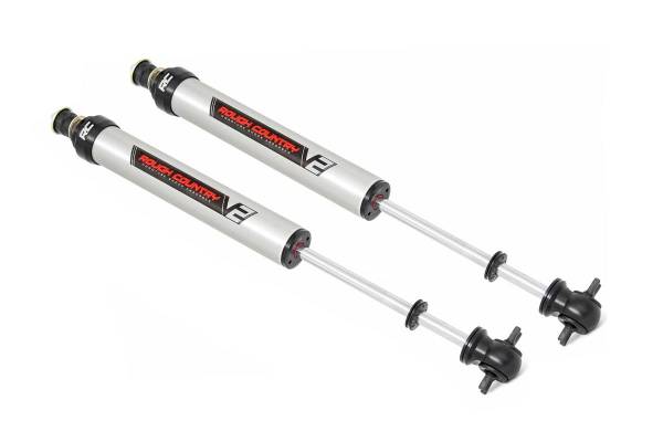 Rough Country - Rough Country V2 Shock Absorbers 0 in. Lift Front Monotube Shocks Pair Extended Length 15.03 in. Collapsed Length 10.39 in. - 760766_A - Image 1