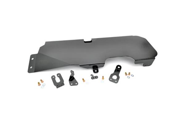 Rough Country - Rough Country Gas Tank Skid Plate 3/16 in. Thick Steel Incl. Mount Brackets Hardware - 794 - Image 1