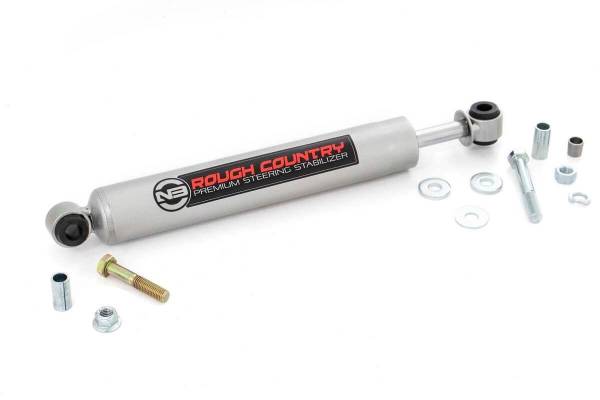 Rough Country - Rough Country N3 Steering Stabilizer Big Bore Incl. Mounting Brackets and Hardware - 8731130 - Image 1