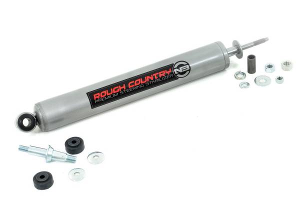 Rough Country - Rough Country Steering Stabilizer Chrome Hardened 18 mm. Piston Rod - 8732230 - Image 1