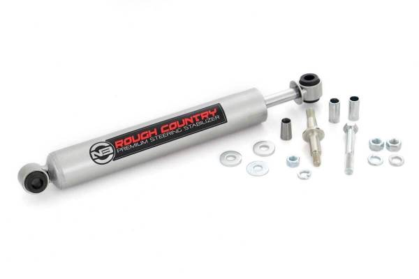 Rough Country - Rough Country N3 Steering Stabilizer Big Bore Incl. Mounting Brackets and Hardware - 8732330 - Image 1