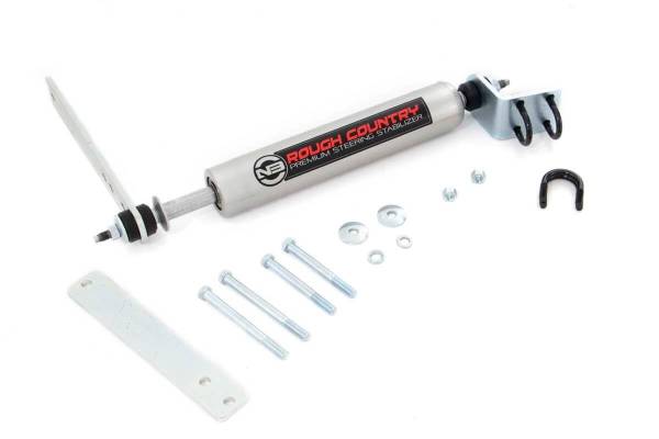 Rough Country - Rough Country N3 Steering Stabilizer Incl. Mounting Brackets and Hardware - 8734230 - Image 1