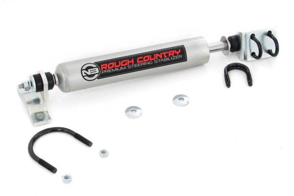 Rough Country - Rough Country N3 Steering Stabilizer Incl. Mounting Brackets and Hardware - 8734530 - Image 1