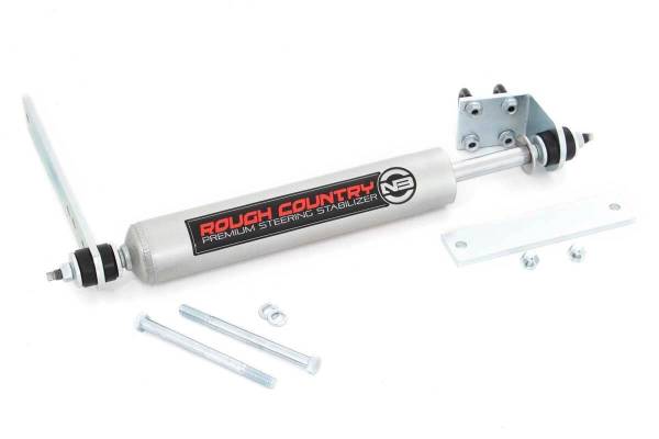 Rough Country - Rough Country N3 Steering Stabilizer Incl. Mounting Brackets and Hardware - 8734830 - Image 1