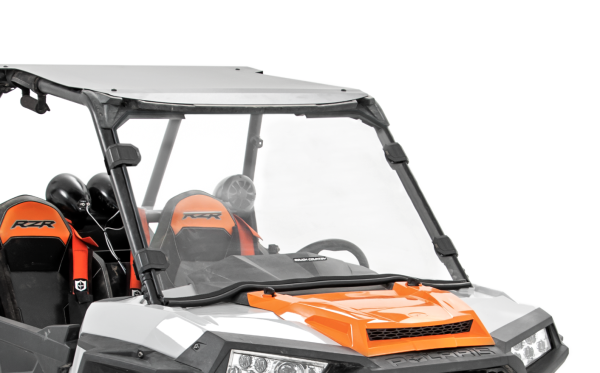 Rough Country - Rough Country Windshield Full Scratch Resistant w/o Factory Visor - 98141810 - Image 1