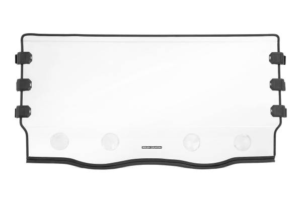 Rough Country - Rough Country Windshield Scratch Resistant Vented Full - 98242040 - Image 1