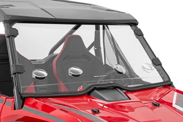 Rough Country - Rough Country Windshield Scratch Resistant Vented Full - 98282020 - Image 1
