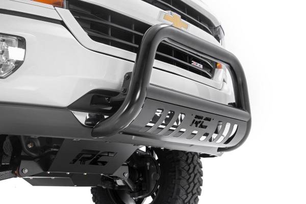 Rough Country - Rough Country Bull Bar Front 3 in. Diameter Tubing Design Black Powder Coat Finish - B-C2073 - Image 1