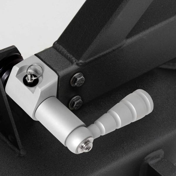 Smittybilt - Smittybilt XRC Rear Bumper Matte Black Textured Powder Coat Incl. Hitch[Class III] D-Rings Tire Carrier - 76856 - Image 1