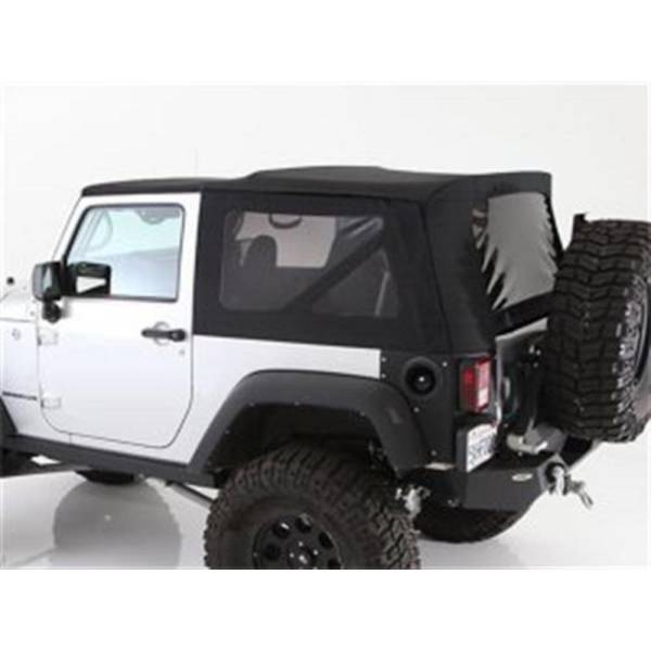 Smittybilt - Smittybilt Replacement Soft Top Premium Canvas Black - 9076235 - Image 1