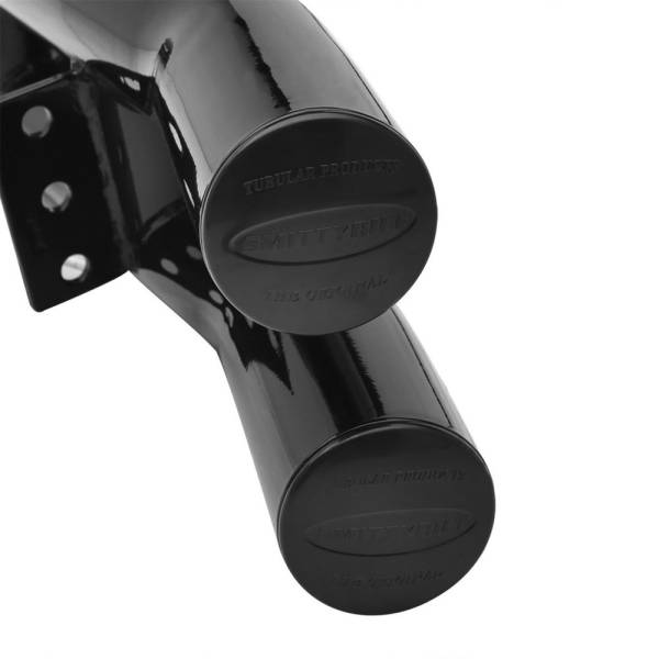 Smittybilt - Smittybilt Rear Bumper w/o Hitch Black No Drill Installation - JB44-R - Image 1