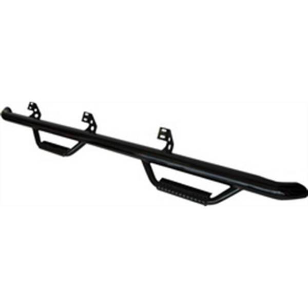 Smittybilt - Smittybilt Wheel to Wheel Nerf Step Bar 2 in. Main Tube w/Cleated Steps - T1464R - Image 1