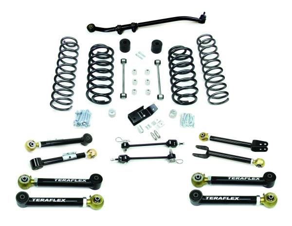 TeraFlex - TJ 3" Lift Kit w/ 8 FlexArms & Trackbar - Image 1