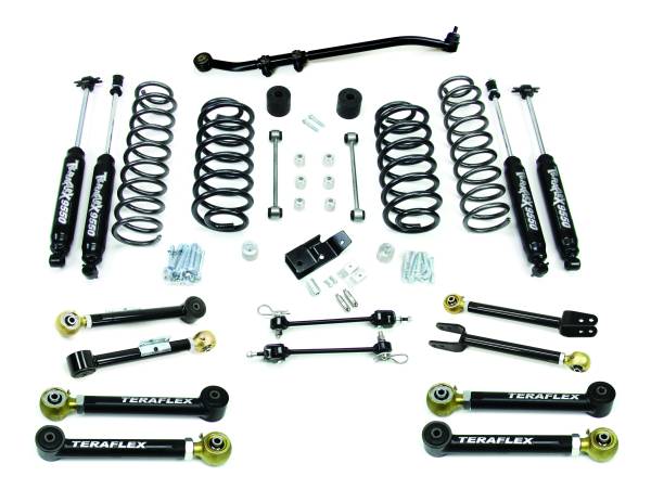 TeraFlex - TJ 3" Lift Kit w/ 8 FlexArms, Trackbar & 9550 Shocks - Image 1