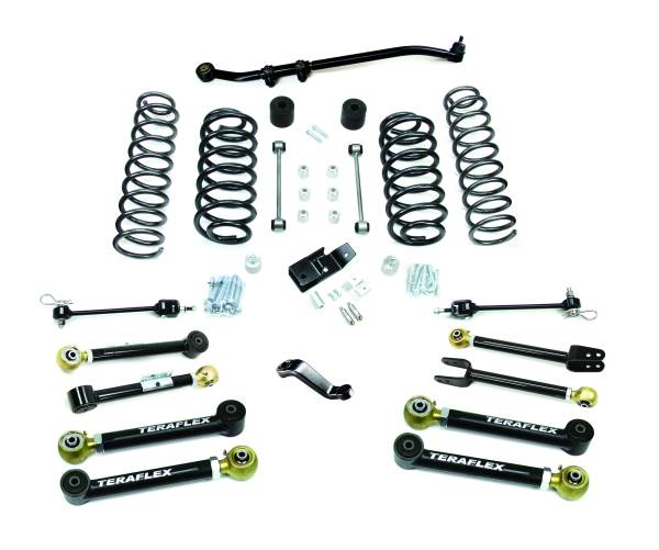 TeraFlex - TJ 4" Lift Kit w/ 8 FlexArms & Trackbar - Image 1