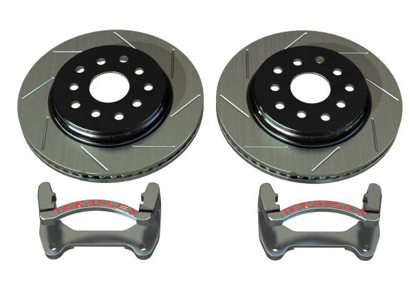 TeraFlex - JK Front Performance Big Slotted Rotor Kit - Image 1