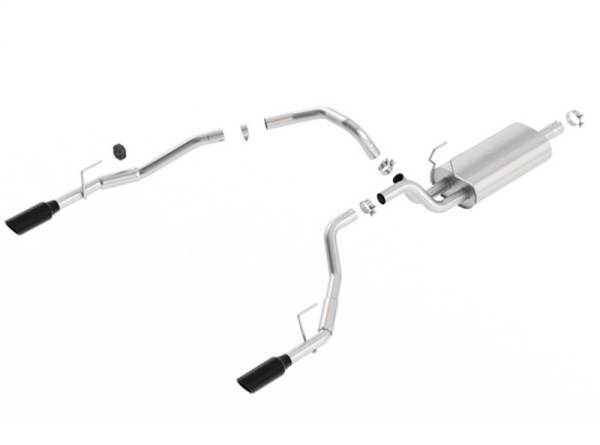 Borla - Borla Cat-Back™ Exhaust System - Touring 140552BC - Image 1