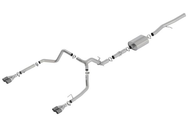 Borla - Borla Cat-Back™ Exhaust System - ATAK® 140776CF - Image 1