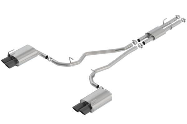 Borla - Borla Cat-Back™ Exhaust System - ATAK® 140821BC - Image 1