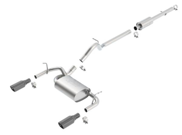 Borla - Borla Cat-Back Exhaust System - Touring 140459BC - Image 1