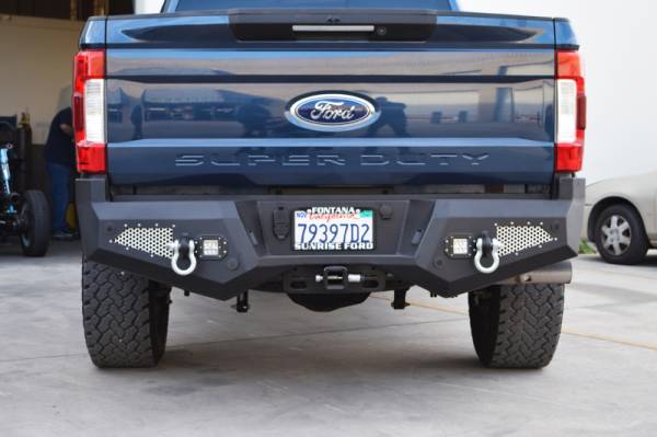 DV8 Offroad - DV8 Offroad Truck Rear Full Size Bumper RBFF2-02 - Image 1