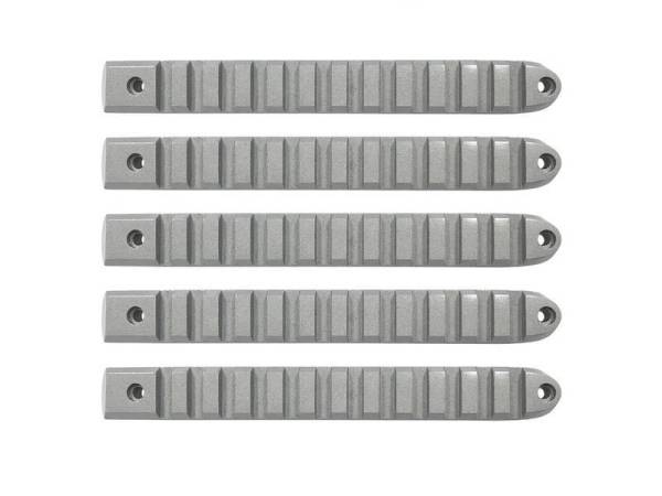 DV8 Offroad - DV8 Offroad Silver Rail Door Handle Insert; 5-Pieces D-JP-190028-AL-5 - Image 1