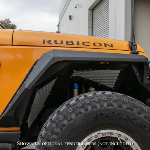DV8 Offroad - DV8 Offroad Fender Flares; Armor; Front & Rear FENDB-09 - Image 1